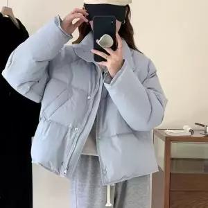 [라일리여성의류] Rly 아방핏 예쁜색감 스노우 웰론패딩 숏 오버핏 여자