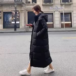 [라일리여성의류] Rly 여자롱 검정롱 패딩 여성 블랙롱 화이트롱 포인