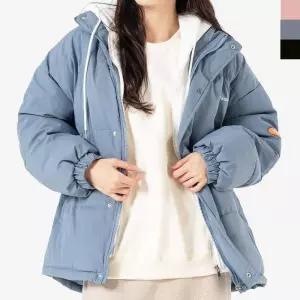 [라일리여성의류] Rly 패딩 여성숏패딩 하프패딩 레이어드 여자 롱패딩