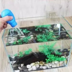 [골드스마일]미니 수족관 청소 도구 워터 체인저 탱크 클리너