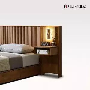[보루네오하우스]앳홈 몽베르 템바보드 서랍수납 침대 패널 단품 (1개)