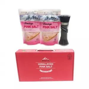 2026년 설명절 선물소금 히말라야 핑크소금 그라인더 3종 소금 리필소금 주경