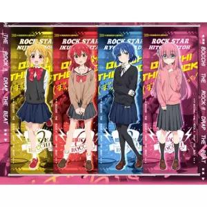 봇치더락 태트리 4개 터 일러스트 그림 세트 장식