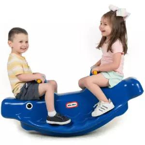 돌고래모형 시소 두돌아기 승용완구 신체놀이교구 어린이집