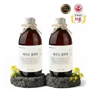 제주도 잡화꿀(700g x 2병) 한라산 인근 에서 만들어지는 천연꿀