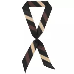 [닥스](광주신세계)26년 SS 실크100 톤온톤 배색 에스코트타이 스카프 DMG1ACF1352K1