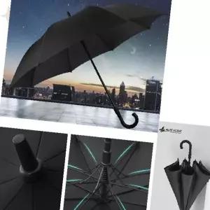 골프 장우산 자동 개폐 대형 사이즈 곡선 손잡이 방풍 구조 비 햇빛 차단 야외