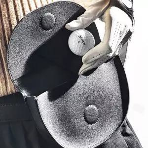 거리측정기 케이스 골프 파우치 벨트 고리 가죽 재질 보호용