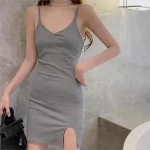 [오노마] ONM 슬릿  코튼혼방 원피스 나시 원피스 (S8653703)