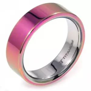 T-203 아노다이징 컬러 티타늄 반지 이니셜무료 무료배송 맞춤제작 평생AS