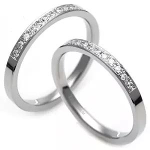 T-997 DIA CO 다이아몬드 티타늄 커플링 반지 이니셜무료 무료배송 맞춤제작 평생AS