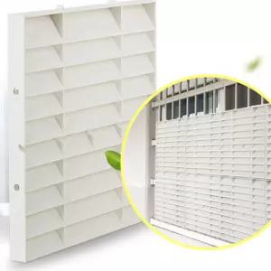 방범창 통풍 블라인드 복도식아파트 베란다가림막 창문 햇빛 셀프붙이는 반지하환기 사생활보호 시선차단