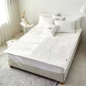 극세사 레고 화이트 패드 슈퍼싱글