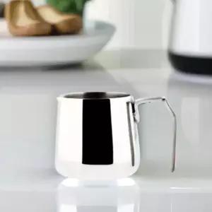 홈아트 고급시럽볼 미니잔 손잡이 샷잔 밀크 저그 져그 시럽볼 용기 스텐레스 바리스타