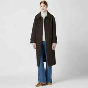 [롯데백화점]씨씨콜렉트 헤링본 아웃포켓 롱코트 C254MSG182