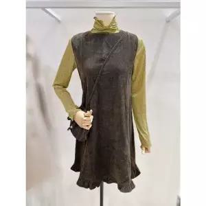 [LAP]도트폴라세트 프릴원피스 (AR7XW472)[35591338]