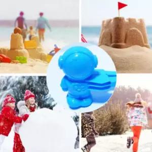 미니 우주인 눈뭉치 제조기 눈사람 메이커 집게