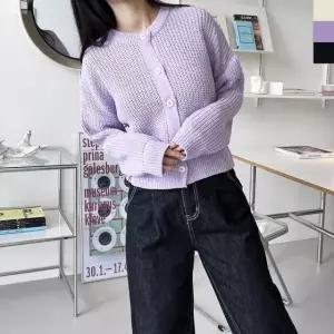 루즈핏롱 루즈가디건 오버핏 데일리 기본가디건 니트 (WFJ4YK4)