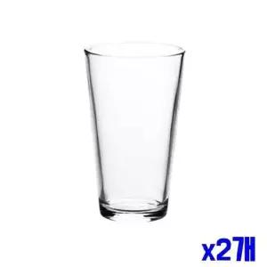 (SM)위생적인 투명 유리컵 460ml 4p x2개 주방컵 물컵 (WFK9ABC)