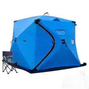 빙어낚시텐트 야외 누빔 겨울 쉘터 방한 큐브