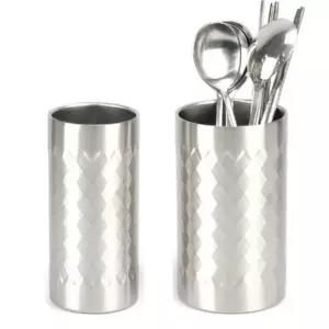 이중 수납통 수저함 DK이중수저통마름모무늬-소 (WFK9UIN)