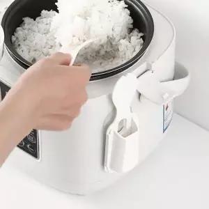 홀더 주걱 수납 주걱컵 꽂이 걸기 밥솥 흡착 거치대 밥주걱 걸이