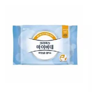 휴대용 물티슈 크리넥스 화징실 마이비데 46매 1팩 아기물티슈 물티슈