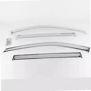 코란도스포츠 썬바이저 크롬 선바이저 창문 빗물받이