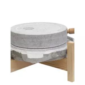 옛날 맷돌 두부 만들기 콩비지 콩가는 기계