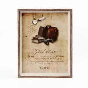 솔리드 우드프레임 사진 액자(6x8) 탁상 포토액자 (KYR-WBD7E4E)