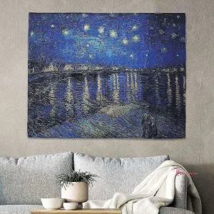 아를의별이빛나는밤 패브릭 반고흐 포스터 m vwx978
