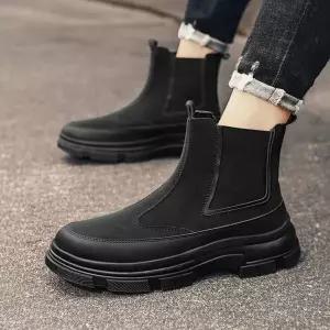 [하프클럽/]트렌디 컴포트 남성 견고한 하이솔 워커 DMS-SE-Q4578899