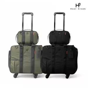 힐크릭 헤리티지 스퀘어 골프 보스턴백 파우치 세트 골프가방 HCBB41111SET