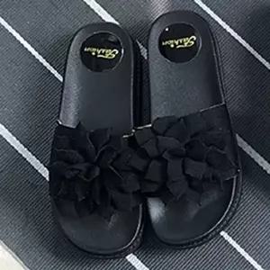 [엄지척]플로라 푹신한 여성 여름 EVA 슬리퍼 굽높이 블 GWM