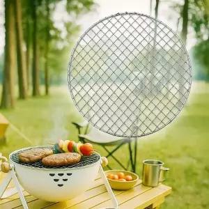 고품질 헬로그릴 304스텐 원형 석쇠 26cm 숯불 화로 고기불판 (WFKDVV6)