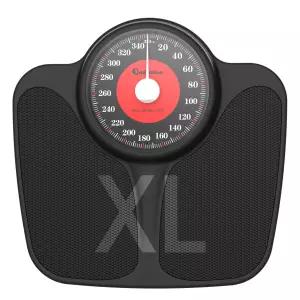 아담슨 A23 체중계 - 최대 350파운드 새 버전 미끄럼 방지 고무 표면 초대형 고정밀 욕실 아날로그 20년