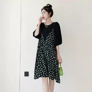 하트 LL-D148 데일리원피스 퍼프원피스 그 (WFKDYCM)