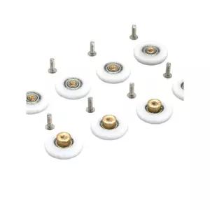 최고급 강화 황동 샤워 도어 개구부 브래킷 물막이 핸들 27mm 구리 샤프트