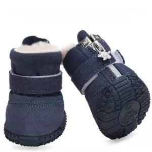 강아지 겨울 방한화 미끄럼방지 소형견 신발 눈길