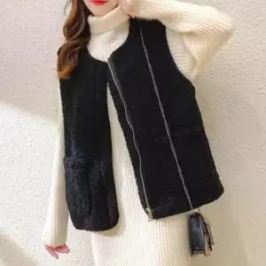 후리스조끼 여성 여자 가을 겨울 이너 뽀글이 양털 조끼 베스트