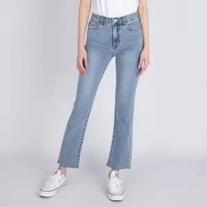 게스 게스 여성 청바지 슬림 스트레이트 라이트블루 YN2D9070 376283