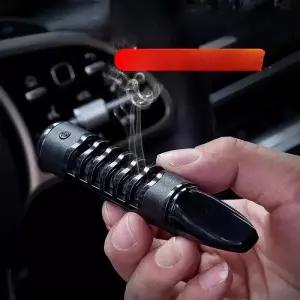 자동차 재떨이 담배 홀더 차량용 날림 방지 파이프 꽂이
