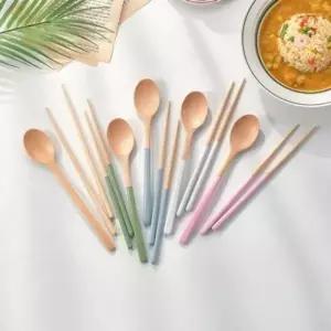 젓가락 숟가락 컬러 수저 구성 신혼 집들이 선물용 식기
