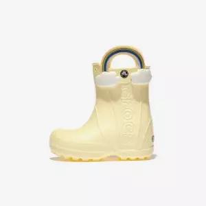 [크록스]CRS211118 핸들 잇 레인보우 레인 부츠 토들러 - BUTTERCREAM 691760