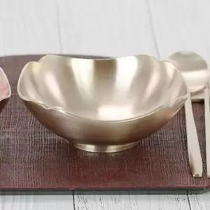 유기 소재 찬기 국물용 식기