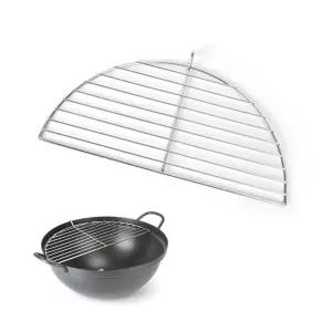 업소용 스텐 반달 튀김망 55 호 54cm 기름망 씨팬망 채반 돈까스