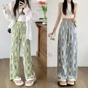 여성 여름 쿨링 시원한 바지 밴딩팬츠 WF06332