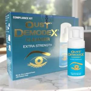 아이 티슈 티트리 오일 눈꺼풀 세정제 눈 클리너 리무버 청결