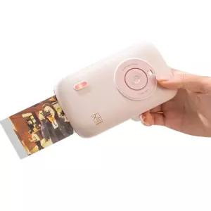 포켓 사진 프린터 여행용 미니프린터 휴대용 포토 인화지