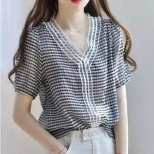 (위드기프트) 러블리 깅엄체크셔츠 시그니처